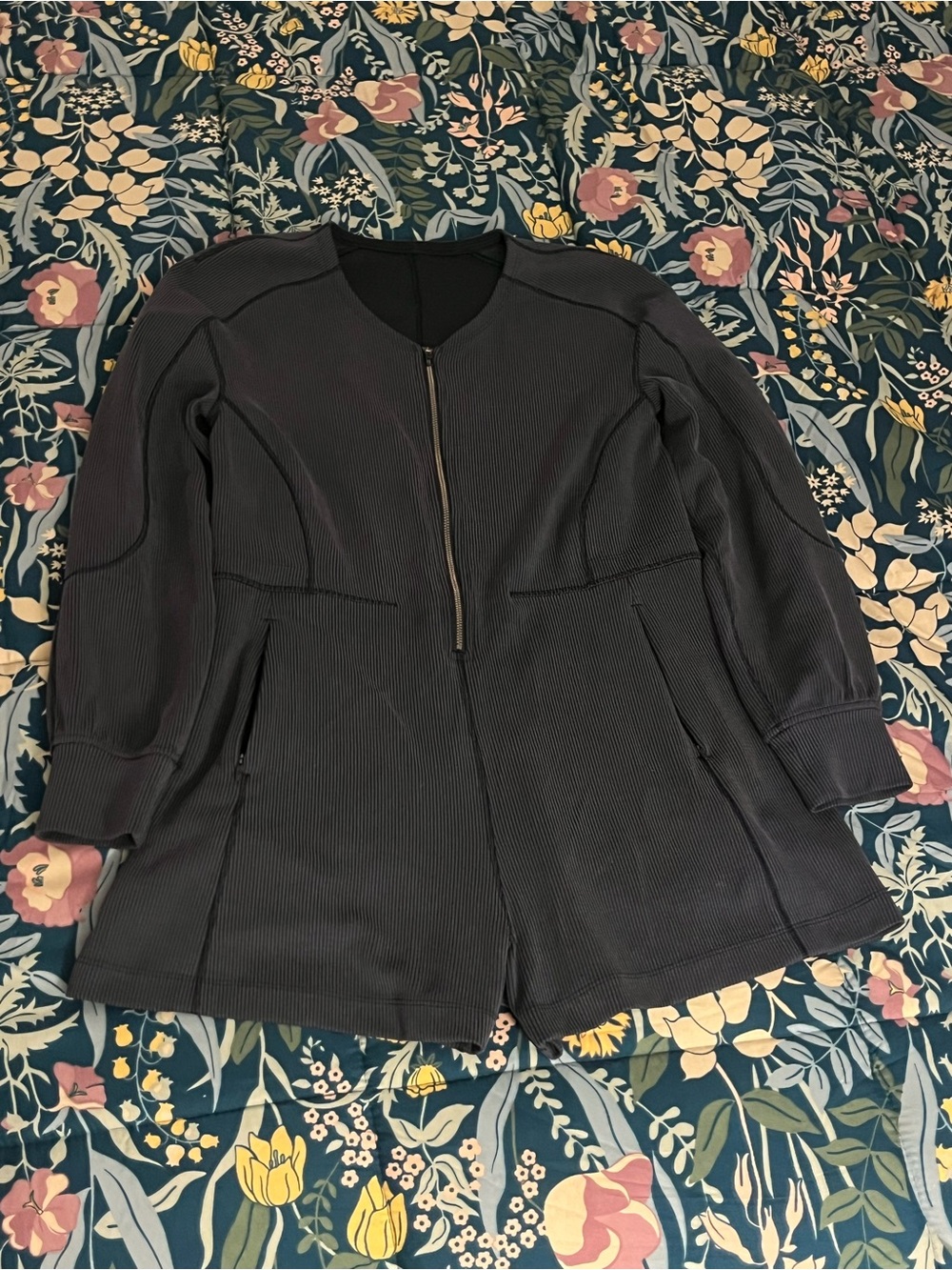 Lululemon Ribbed Softstreme Long Sleeve Romper Women’s Size 4